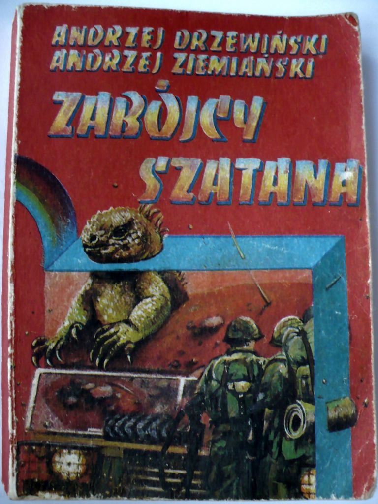 ilustracje - recenzje - okładka - books - cover - książki - Zabójcy Szatana - Andrzej Drzewiński - Andrzej Ziemiański - okładka - książki