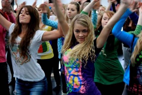 Flashmob promujący Eurowizję
