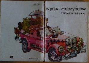 Zbigniew Nienacki - literatura - Wyspa Złoczyńców - Pan Samochodzik - książka - okładka