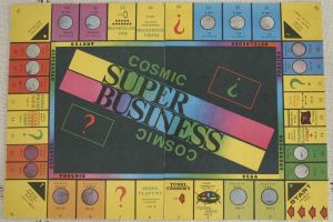 Monopoly - gra planszowa - board game - board - plansza - planszówka - Cosmic Super Business - gra - planszówka - planszówka - planszówka